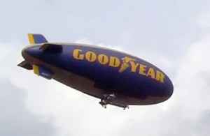 Goodyear blimp (Wikipedia photo)