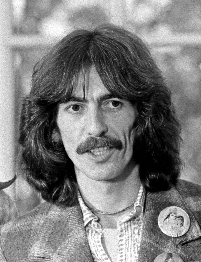 George Harrison in 1974 (Wikipedia photo)
