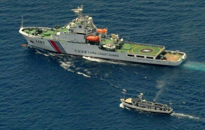 Chinese vessel in Ayungin Shoal (FILE PHOTO)