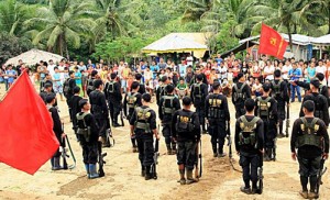 NPA rebel soldiers in Southern Mindanao (Photo: http://www.ndfp.net)