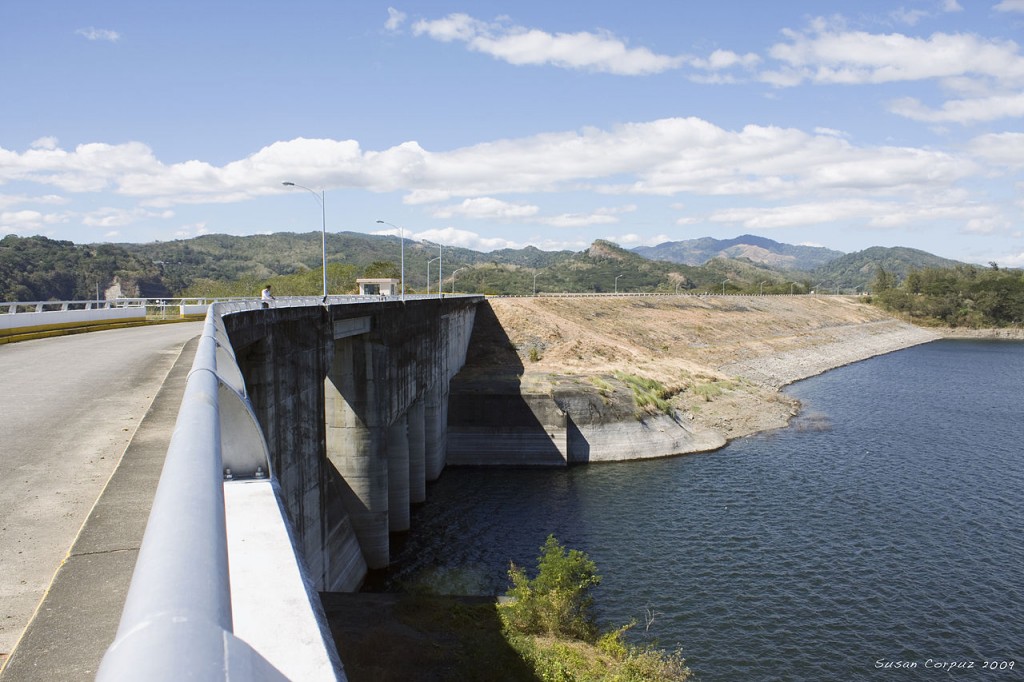 Pantabangan Dam in Nueva Ecija. Wikipedia photo by Susan Corpuz.