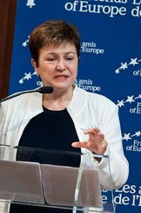 Kristalina  Georgieva, EU Commissioner for International Cooperation, Humanitarian Aid and Crisis Response / Wikipedia Photo