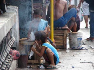 Street children in Cebu. / Wikipedia Photo