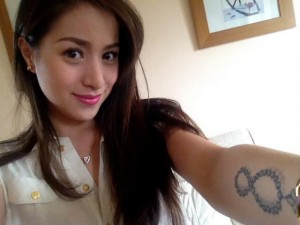 CRISTINE REYES Photo courtesy of Reyes' official Facebook page