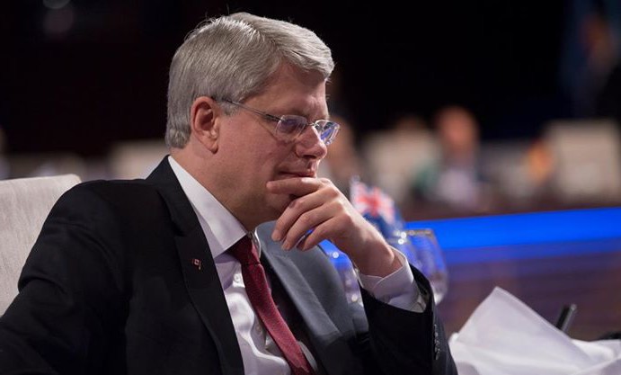 Canada PM Stephen Harper. Photo courtesy of Harper's official Facebook page.