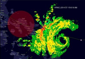 Track of Typhoon #GlendaPH via Met-Hydro Decision Support Infosys (MDSI).