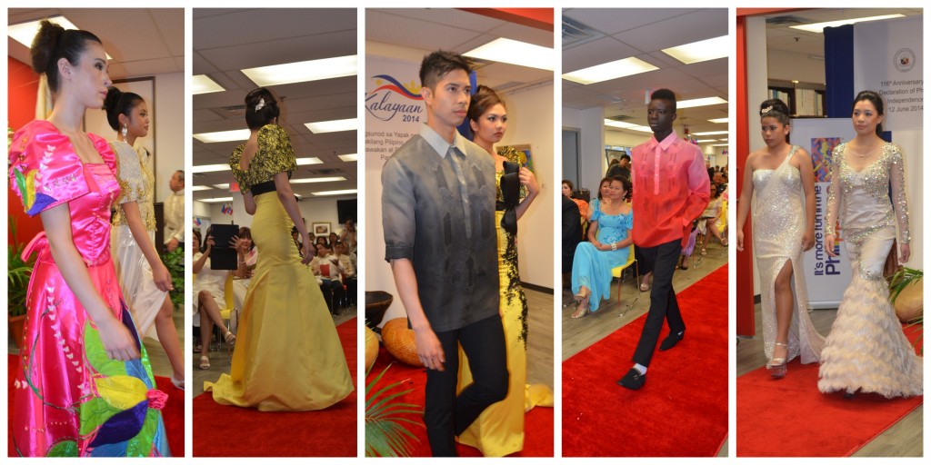 "Ngayon at Noon" fashion show during the Philippine Independence Day celebration in Toronto 