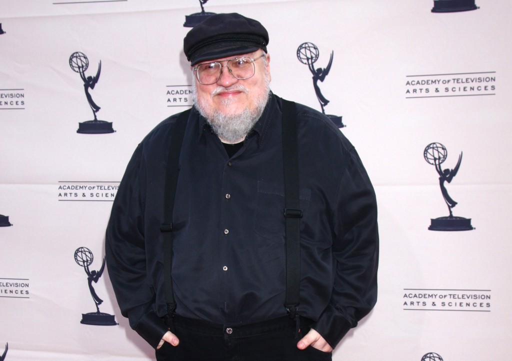 George R.R. Martin arrives at "An Evening with The Game of Thrones" at the Chinese Theater on March 19, 2013 in Los Angeles, California. (Helga Esteb / ShutterStock)
