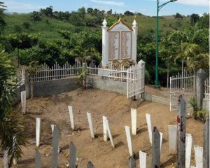 Maguindanao Massacre gravesite. Photo by Carlos H. Conde / Twitter