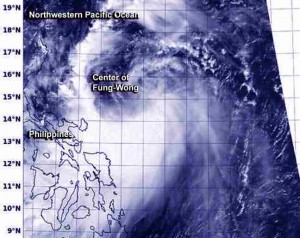 This visible image of Tropical Storm Mario (Fung-Wong) was taken on Sept. 18 at 05:24 UTC from the VIIRS instrument aboard NOAA-NASA's Suomi NPP satellite. (Image Credit: NRL/NOAA/NASA) 