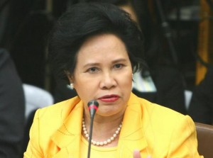 "Iron Lady of Asia" Sen. Miriam Defensor Santiago (Photo courtesy of @SenMiriam on Twitter)
