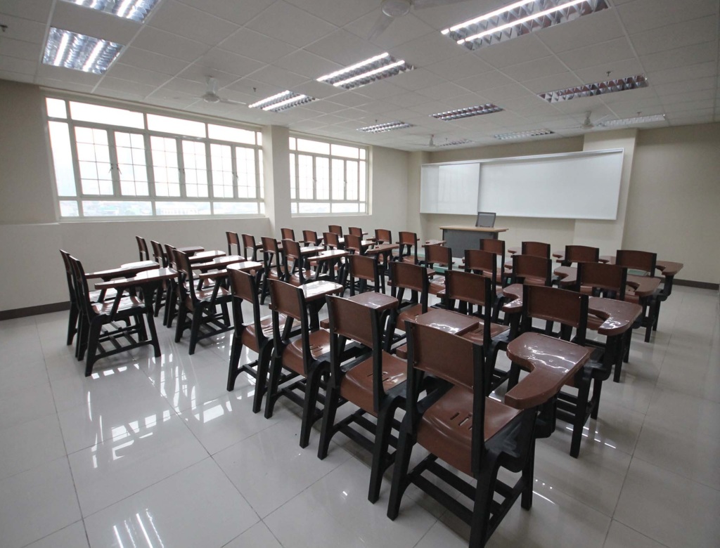 One of the classrooms inside Makati Science High School (PNA photo by Avito C.Dalan)