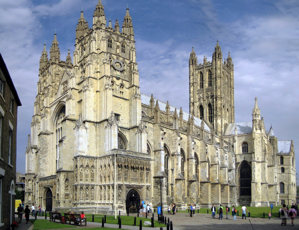 Church of England, Canterbury Cathedral (Wikipedia photo)