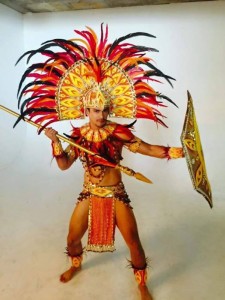Perez in his national costume / Facebook Photo