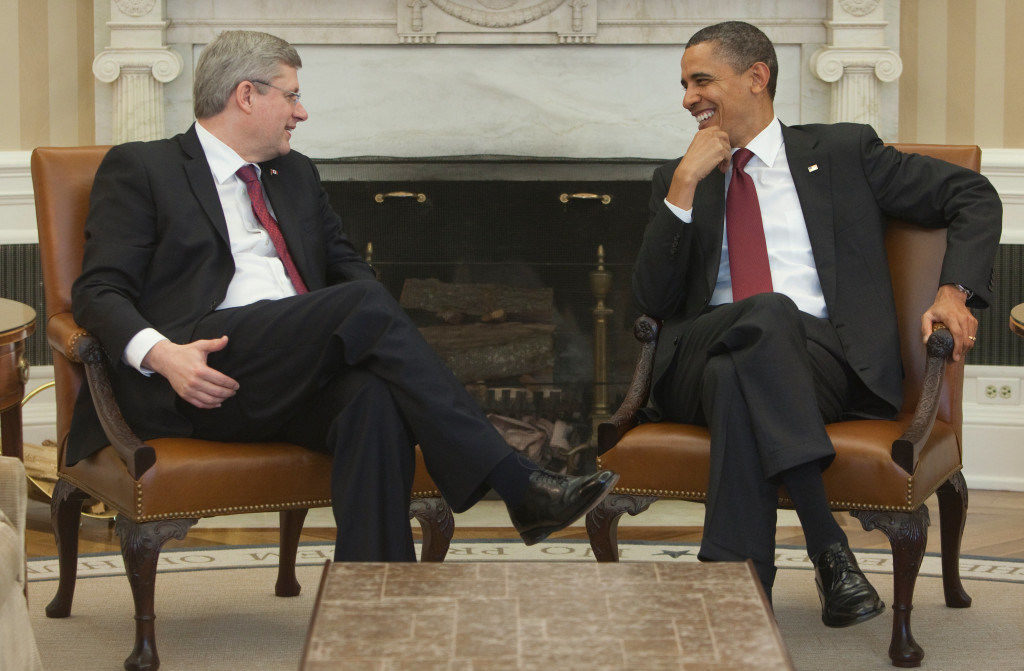 Canadian Prime Minister Stephen Harper and U.S. President Barack Obama (www.pm.gc.ca)