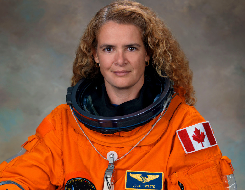 Official ACES Suit Astronaut Portrait for Julie Payette (Wikipedia photo)