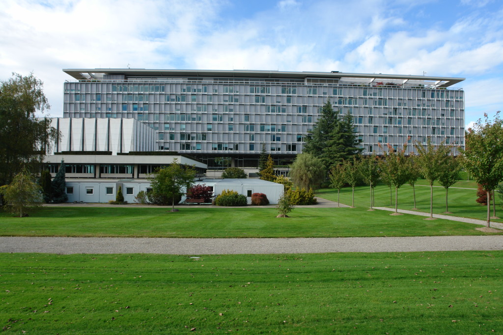 WHO Headquarters in Geneva (Wikipedia photo)