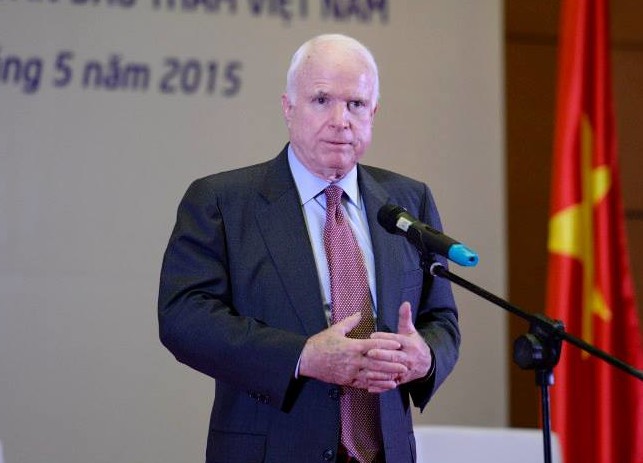 Sen. John McCain of the United States (Facebook)