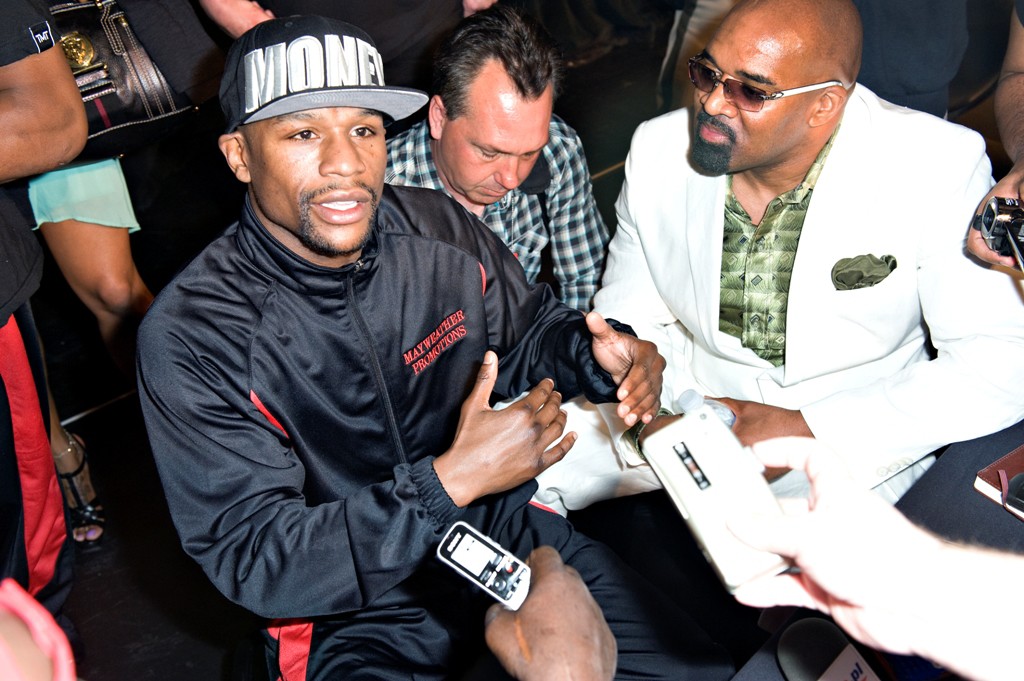 Pound-for-pound king Floyd "Money" Mayweather Jr. (Photo courtesy of Mayweather Promotions)