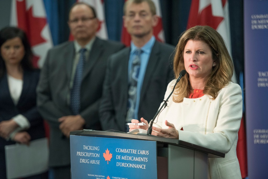 Health Minister Rona Ambrose hosting a symposium on prescription drug abuse  (Photo courtesy of Ambrose)