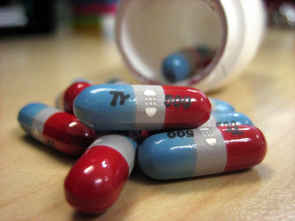 Tylenol, common trade name for acetaminophen  (Wikipedia photo)