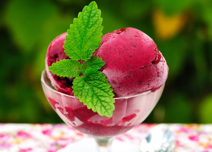 red wine sherbet