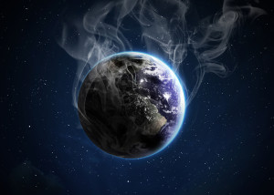 The researchers used three factors to estimate future emissions: the total human population of earth, the gross domestic product per person, and carbon intensity, which is the amount of carbon emitted per unit of energy consumed. (shutterstock)