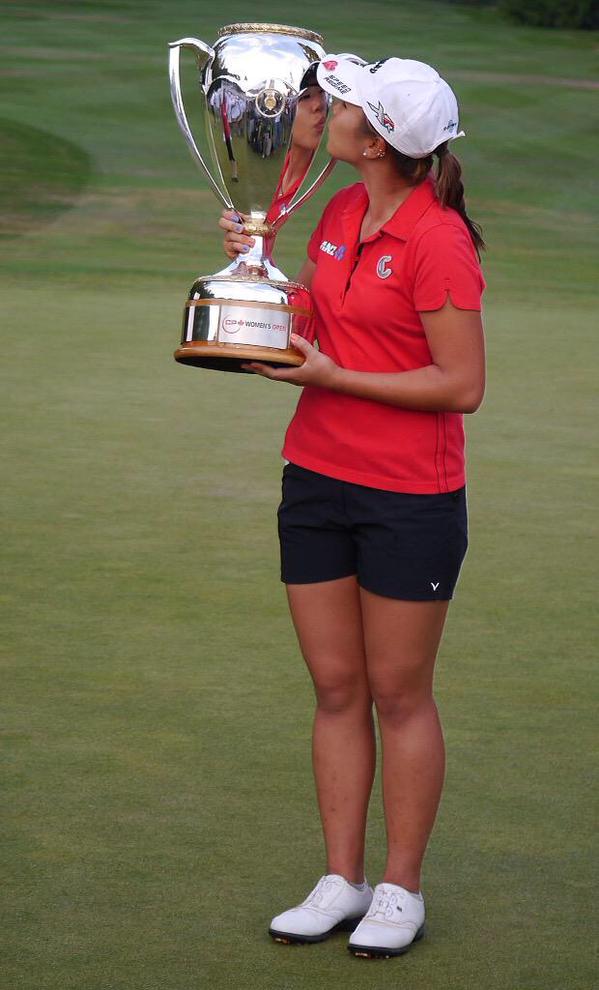 Lydia Ko (Photo from Ko's official Twitter account)