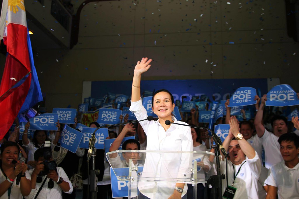 Senator Grace Poe (Photo from Poe's official Facebook page)