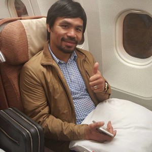 Eight-time world boxing champion and Saranggani representative Manny Pacquiao (Photo taken from Manny Pacquiao's Facebook fan page)