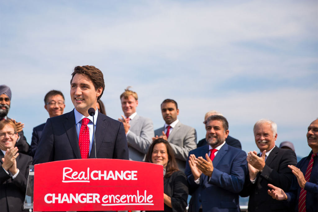 Prime Minister Justin Trudeau (Photo from the Liberal Party of Canada)