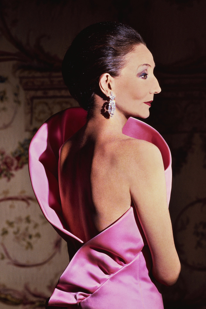 Jacqueline de Ribes in her own design, 1983. (Photo courtesy of The Metropolitan Museum of Art/Victor Skrebneski, Skrebneski Photograph © 1983)