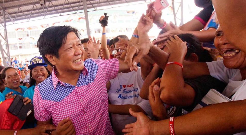 Marcos revealed the ties between their family and influential religious group. (Photo: Bongbong Marcos/Facebook)