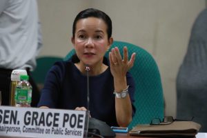 “I am not afraid to grant emergency powers if I feel that we have the safeguards there,” Poe said in a presscon in Manila. (Photo: Poe's official Facebook page)