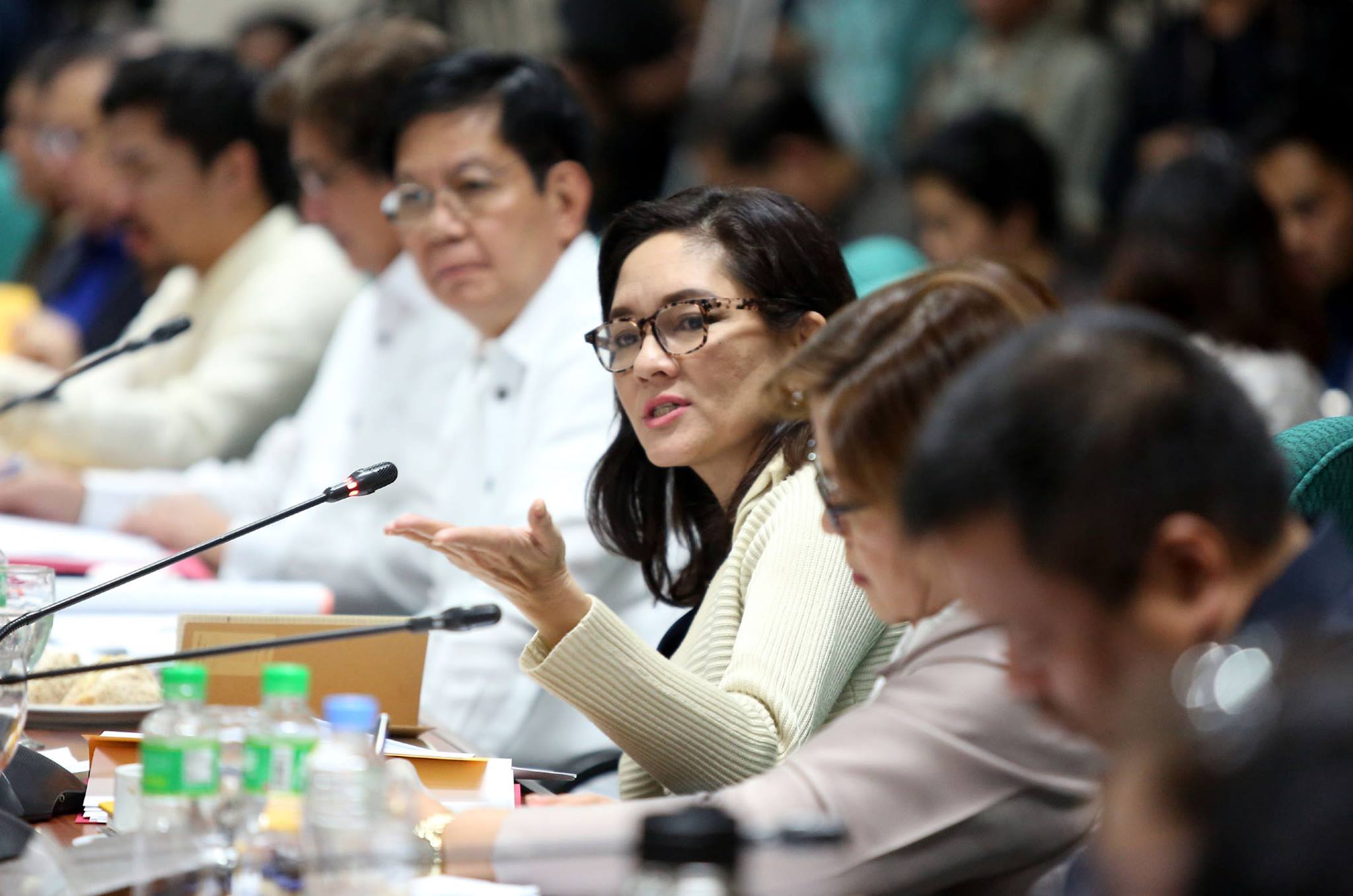Senator Risa Hontiveros. (Facebook photo)