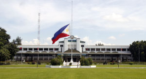 Flags in all military camps nationwide, including the General Headquarters of the Armed Forces of the Philippines (AFP) at Camp Aguinaldo, Quezon City, were flown at half-mast on Tuesday (Aug. 30, 2016) to honor the 15 troopers killed in the ongoing operation to neutralize the bandit Abu Sayyaf Group (ASG) in Sulu. "It is part of our standard practice and tradition in the Armed Forces of the Philippines every time our soldiers fall in battle doing their mission or constitutional mandate," AFP public affairs office chief Col. Edgard Arevalo said. (Photo: Joey Razon/PNA)