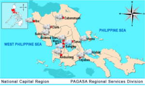 Weather forecast as of 2 pm, 14 August 2016. 