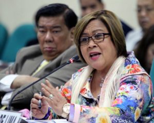 ”As a former Secretary of Justice, Senator de Lima should know that the real battle is in the courts. She should do the fighting there, answer all the charges against her there and present credible evidence in her defense there and not in a press conference,” Aguirre added. (Photo: Leila de Lima/ Facebook)