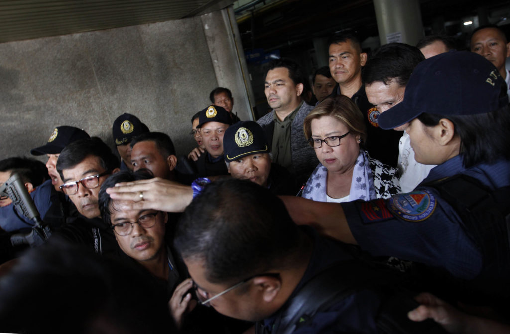 With the ruling, de Lima, who is facing charges on illegal drugs, will remain in detention at the Philippine National Police (PNP) Custodial Center in Camp Crame since Feb. 24, 2017. (PNA photo by Avito C. Dalan)