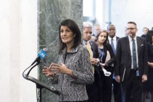 FILE: She pointed out that the UN Security Council meeting without the decision to boost the international pressure on Pyongyang would be "of no value." (Photo: Nikki Haley/Facebook)