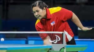 Medina won the gold medal in the women's singles combined Class 8, 9 and 10 during the US Para Open Championships in Las Vegas last January.(Photo from the International Table Tennis Federation website)