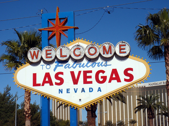 Las Vegas history shines again: Palms Casino restored sign lights up the  Neon Museum