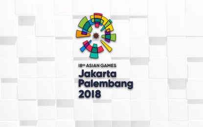The Asian Games will be held from August 18 to September 2 in Indonesia's capital city, along with Palembang in South Sumatra province. The tournament will have a total of 462 events in 40 sports. (PNA photo)