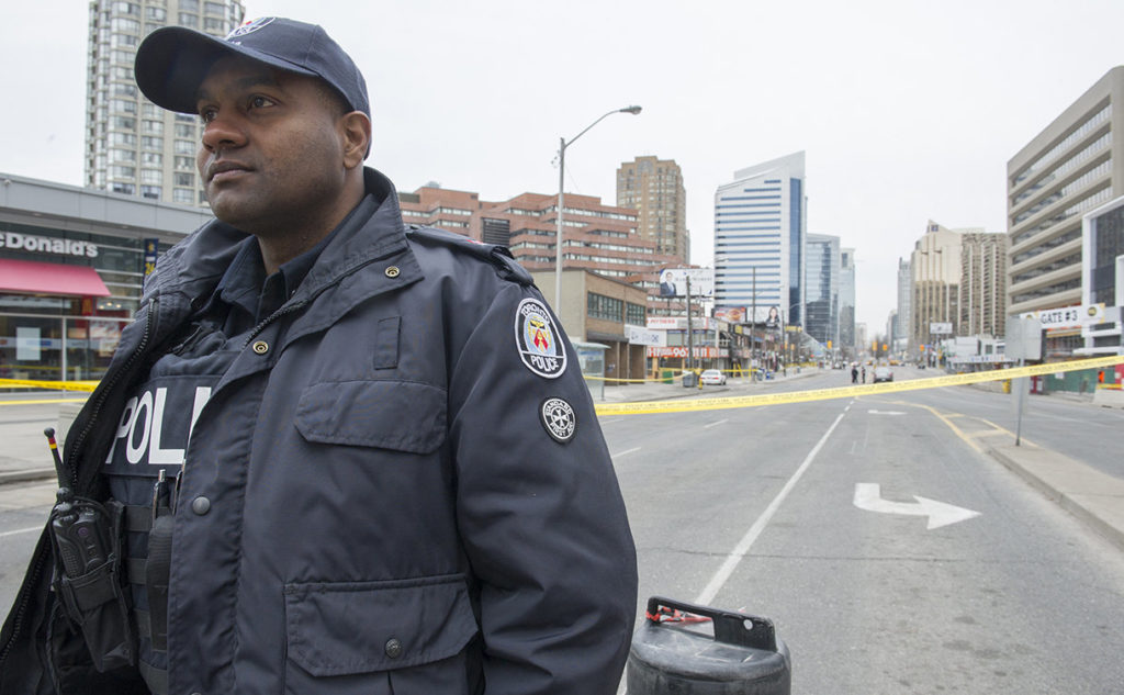 Police have said they are looking into a “cryptic” message posted on Alek Minassian's Facebook profile minutes before pedestrians were mowed down on a northern stretch of Yonge Street. (Photo: TPSnews)