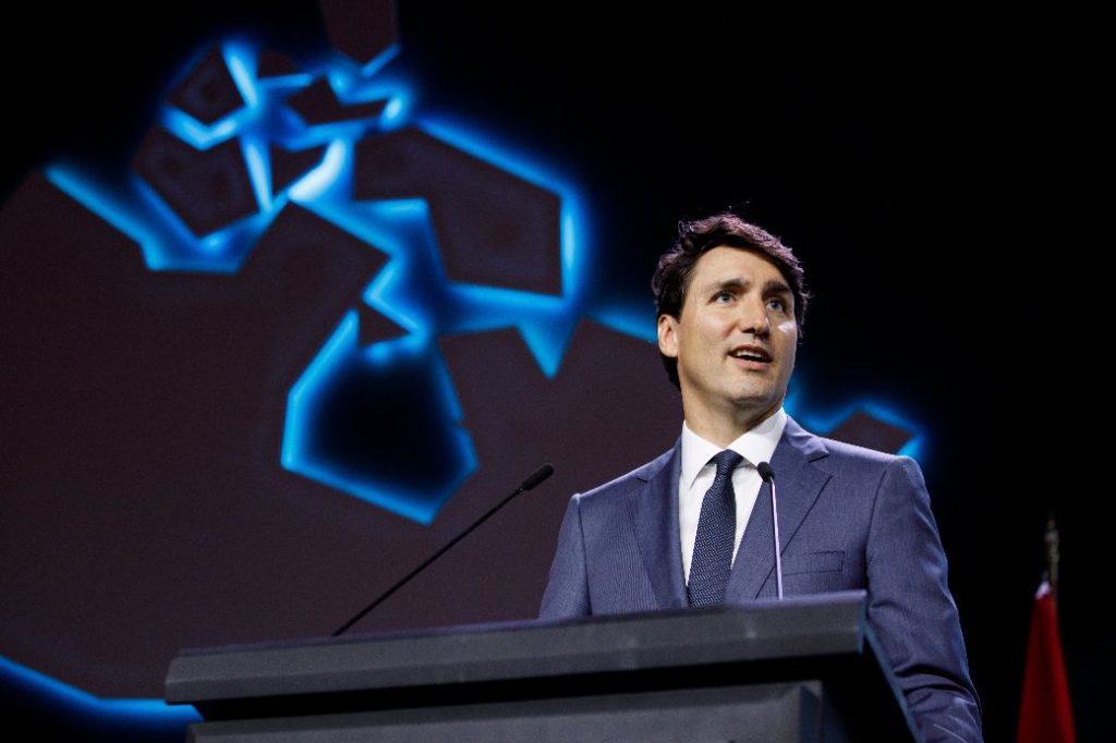 FILE: “I remember that day in Creston well, it was an Avalanche Foundation event to support avalanche safety. I had a good day that day. I don't remember any negative interactions that day at all,” Trudeau said. (Photo: Justin Trudeau)