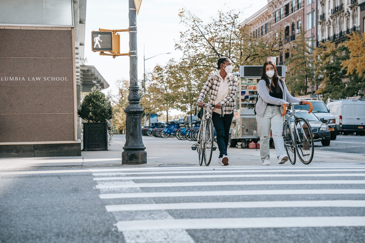 Bike and Walking Urban planning. Urban planning for Bike and Walking.