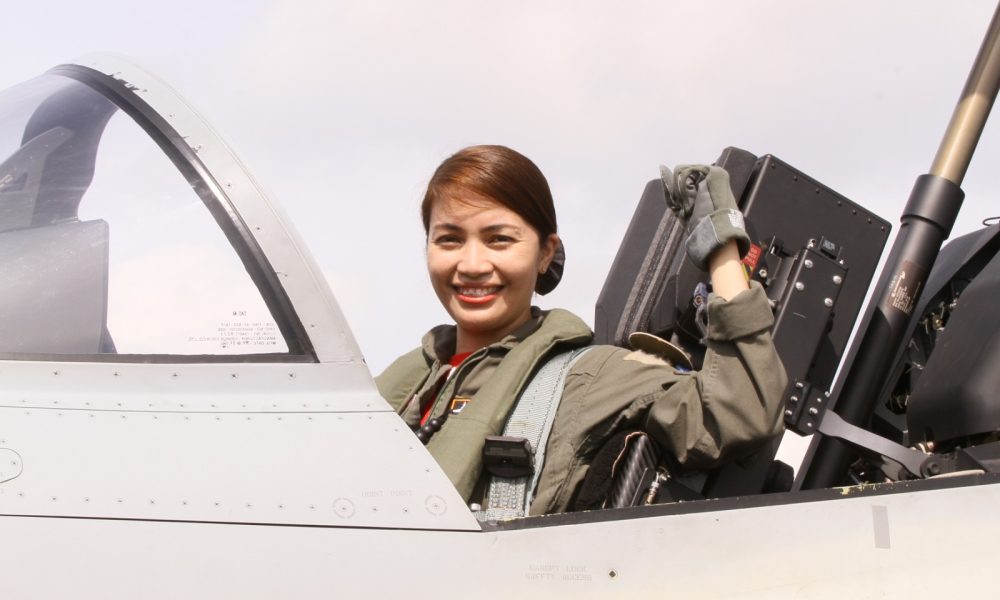 PAF’S FIRST-EVER FEMALE FIGHTER PILOT