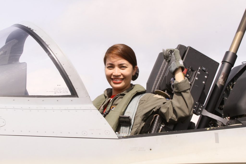PAF’S FIRST-EVER FEMALE FIGHTER PILOT