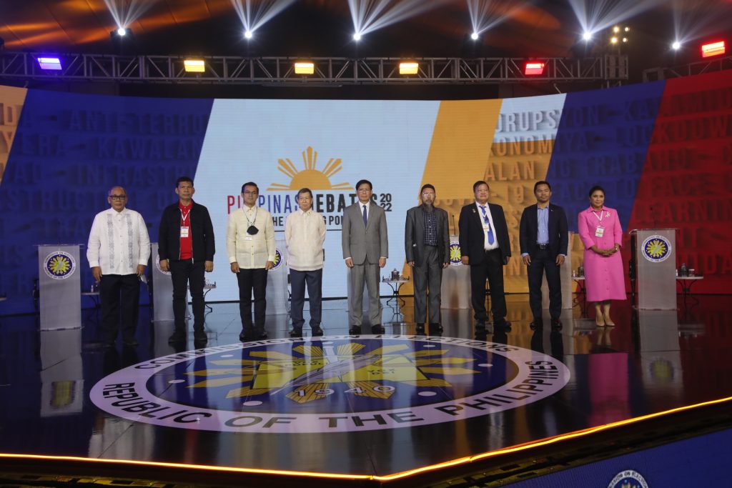 9 presidential candidates on comelec debate