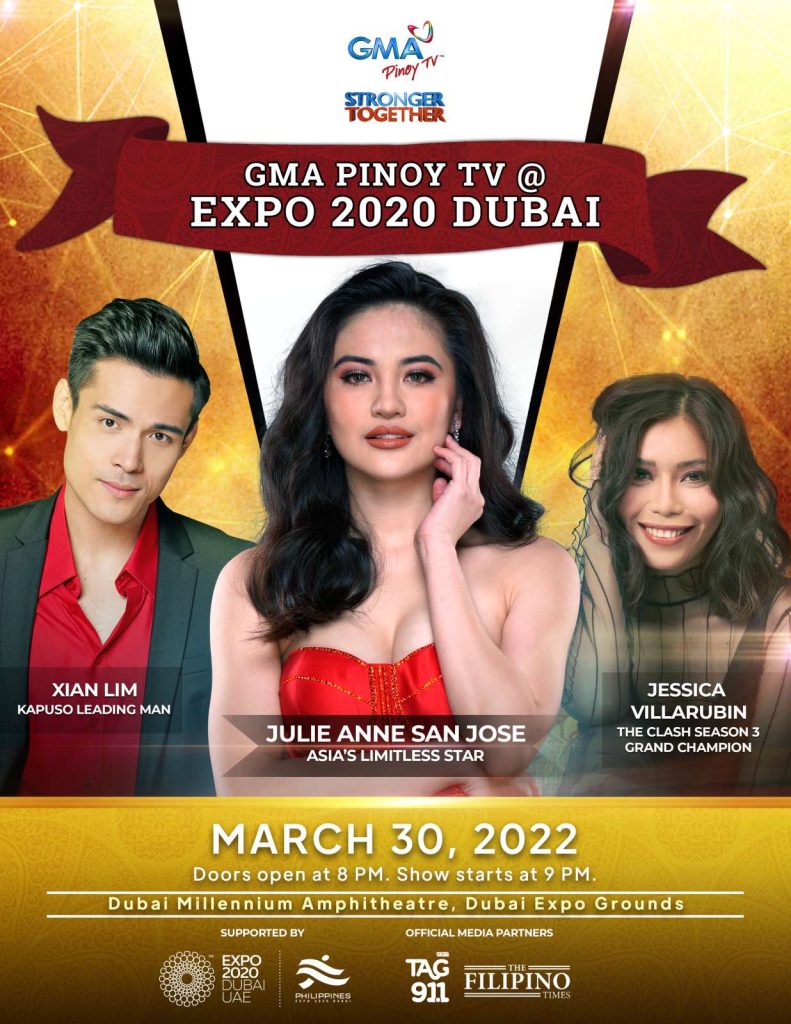 GMA Pinoy TV @ Expo 2020 Dubai poster